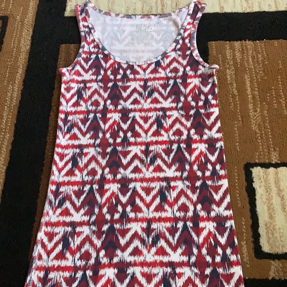 Fourth of July Print Tank Top